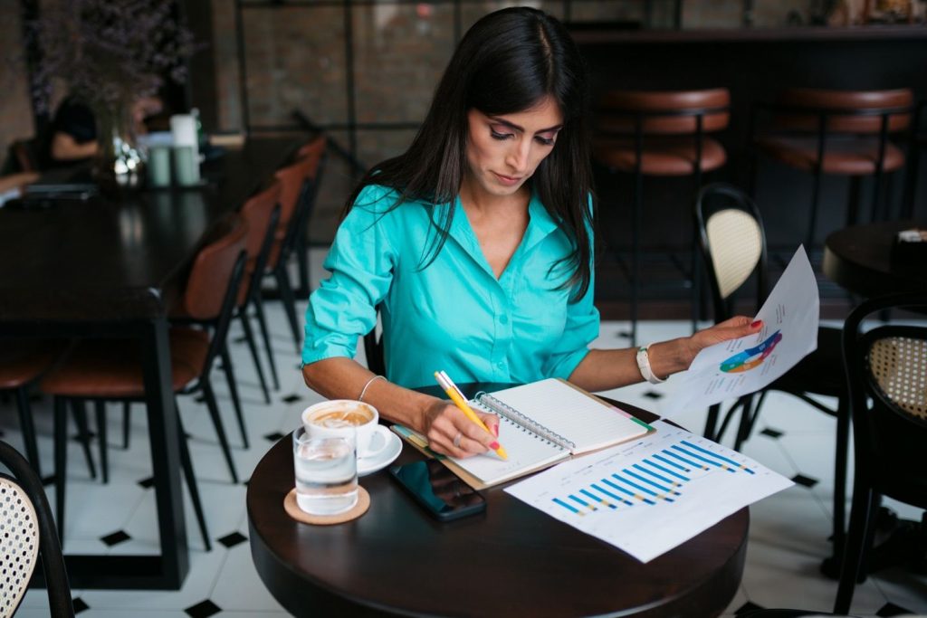 Working on payroll tasks