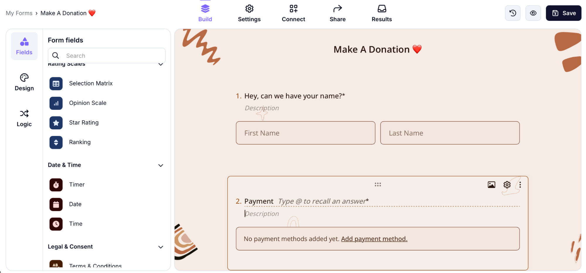 Forms.app, our pick for the best online form builder for teams