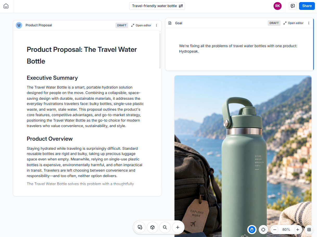 Creating content in Jasper
